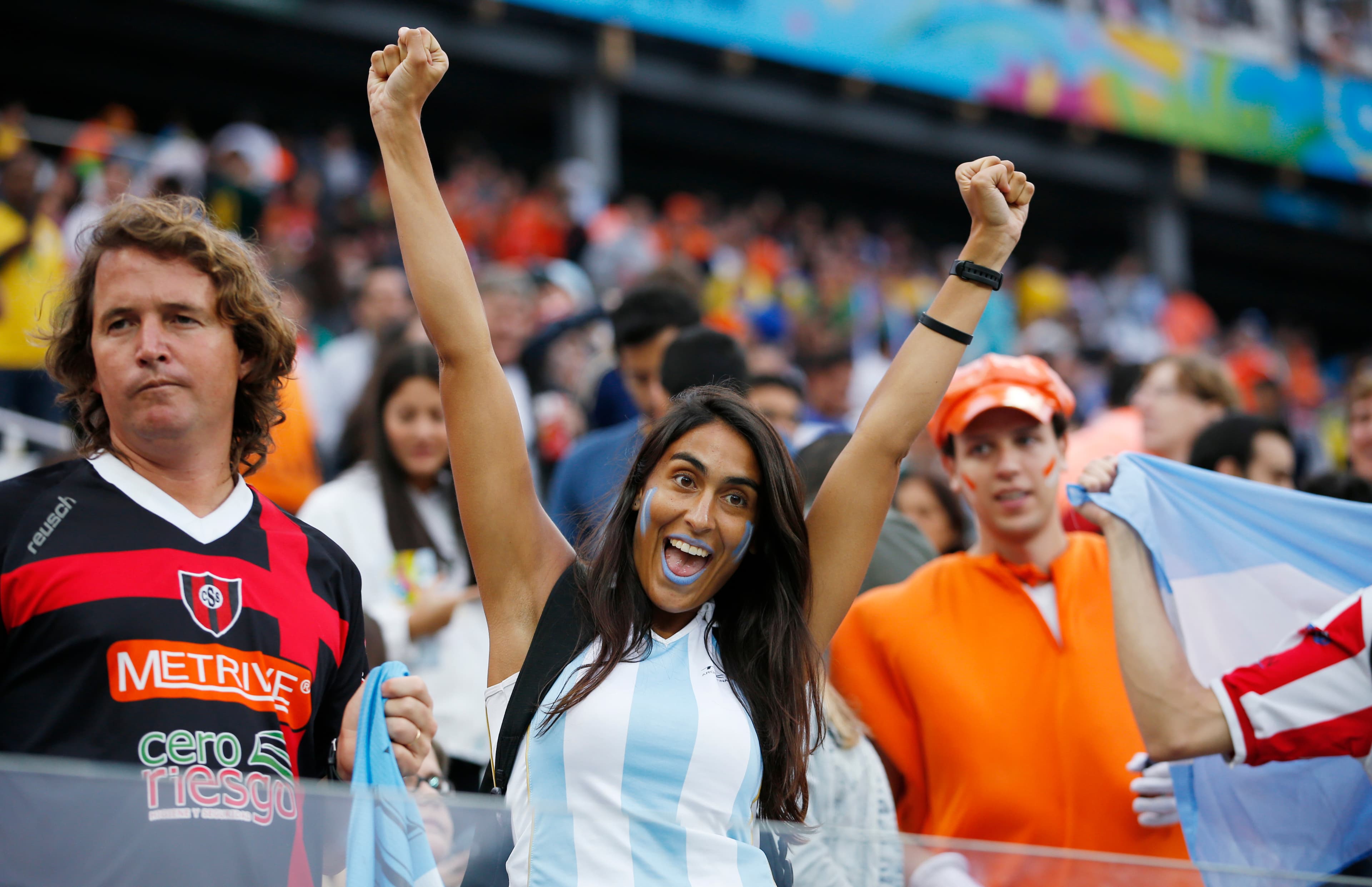 Fans celebrating at a FIFA World Cup 2026™ match